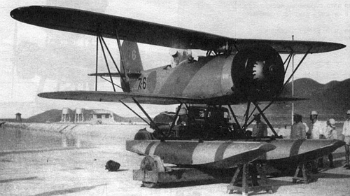 Боевое использование гидросамолетов Ватанабэ E9W в годы Второй мировой