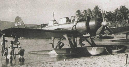 Боевое использование гидросамолетов Аичи E13A в годы Второй мировой войны