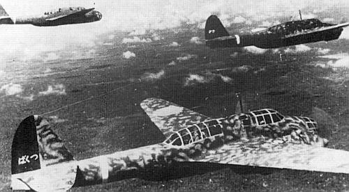 Боевое использование в годы войны Кавасаки Ки-48