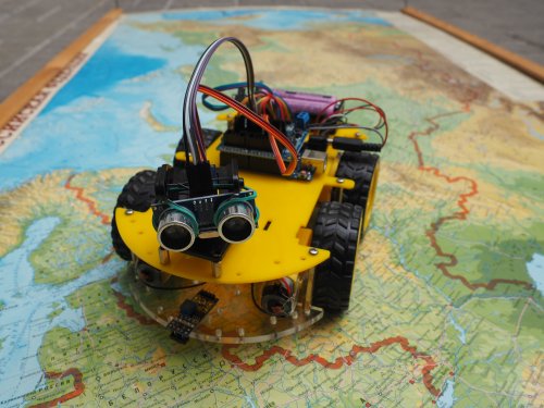 na karte Mobilnye roboty na baze Arduino Домострой